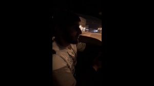 «Фонтанка» публикует  видео стрельбы из  салона автомобиля