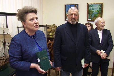 Открытие выставки живописных работ Виктора Конецкого