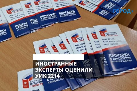 Иностранные эксперты посетили избирательный участок Петербурга