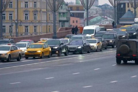 ​​Вечером 14 мая пробки в Петербурге достигли 8…