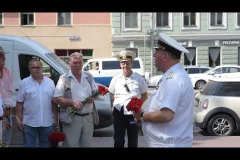 День военно-морского флота на борту ледокола «Красин»